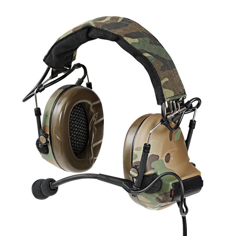 高い素材 Z-Tactical ComTac2スタイル MC 無線ヘッドセット その他サバゲー、ミリタリー用品