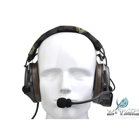 Z-Tactical ComTac1スタイル 無線ヘッドセット : ミリタリー