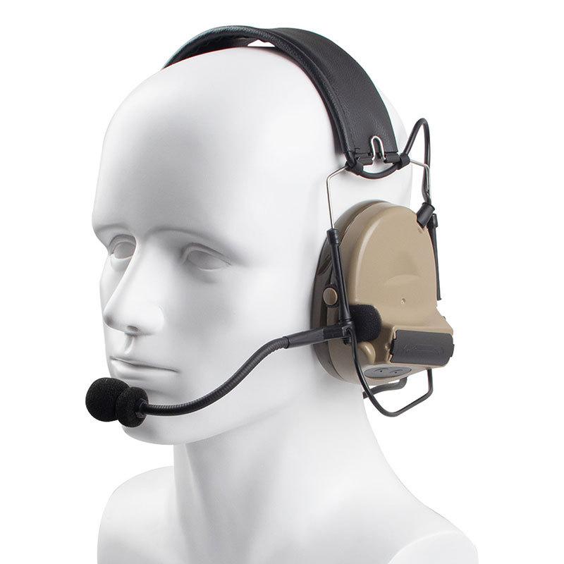 サバゲー用品 ヘッドセット Z-Tactical COMTACIIタイプ ヘッドセット ベーシックVer. DE