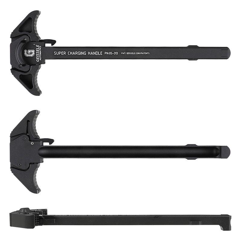 Zparts Geissele SCH 5.56タイプチャージングハンドル (GHK M4 GBB対応) Black_2