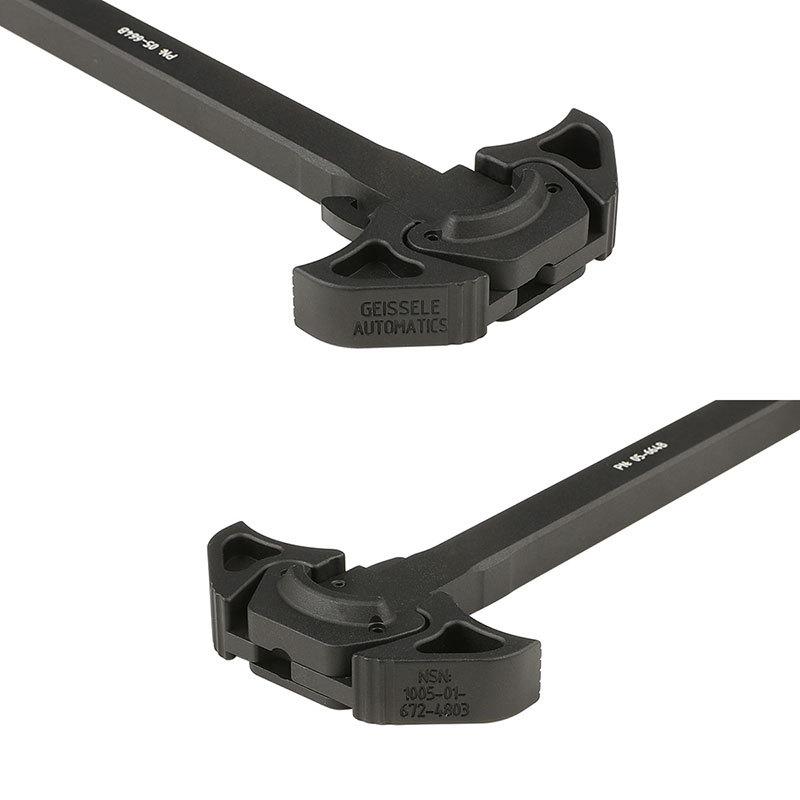 Zparts Geissele URG-I ACHタイプチャージングハンドル NSNマーキング (東京マルイ M4 MWS対応) Black_3
