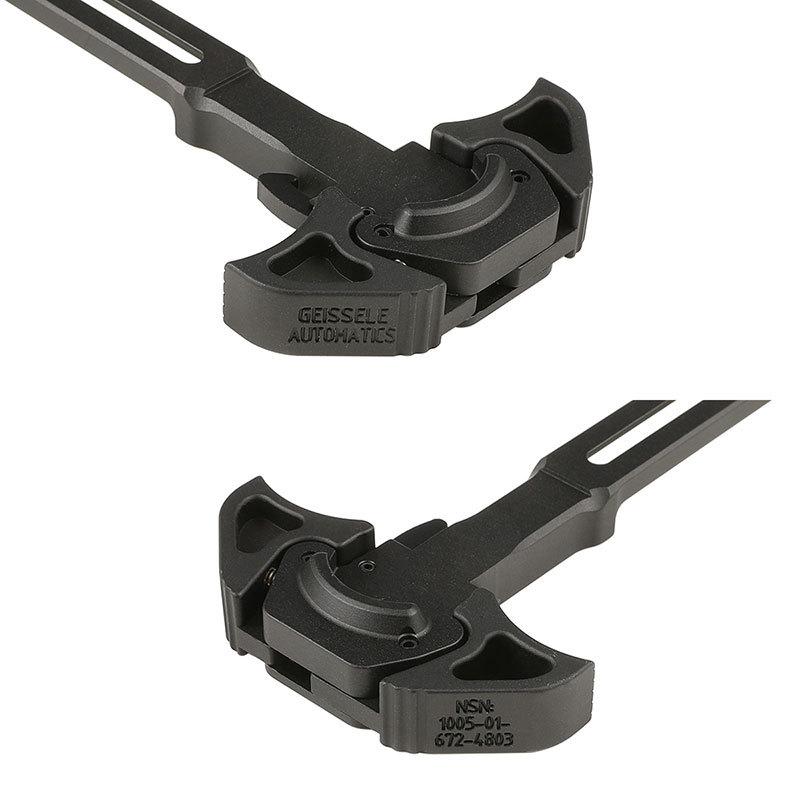 Zparts Geissele URG-I ACHタイプチャージングハンドル NSNマーキング (東京マルイ 次世代電動ガンSOPMOD M4対応) Black 【 ネコポス可 】|hercules-gear|04