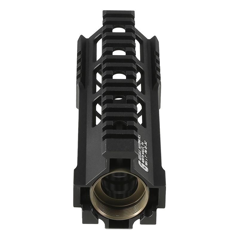 トイガン用 ブラック ハンドガード IRON AIRSOFT BOOTLEG INC PICLOKタイプ 9インチ M-LOKハンド