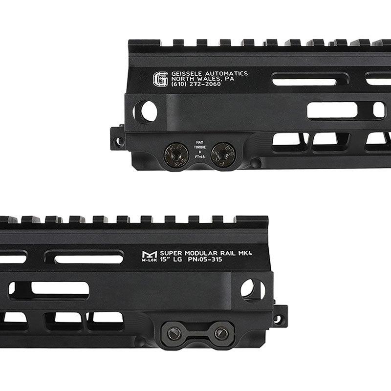 Zparts Geissele MK4タイプ 15inchハンドガード (東京マルイ M4 MWS対応) Black｜hercules-gear｜06