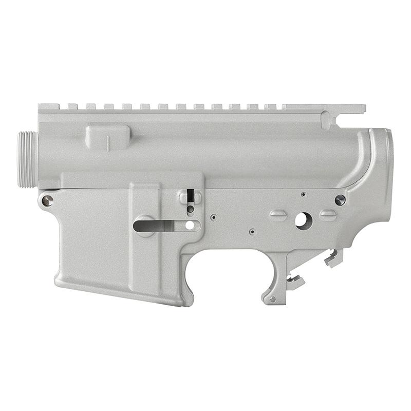 未使用　zparts アッパーレシーバー　ptw Zparts M4 強化リブ 鍛造レシーバー 無刻印 (SYSTEMA PTW M4/表面処理