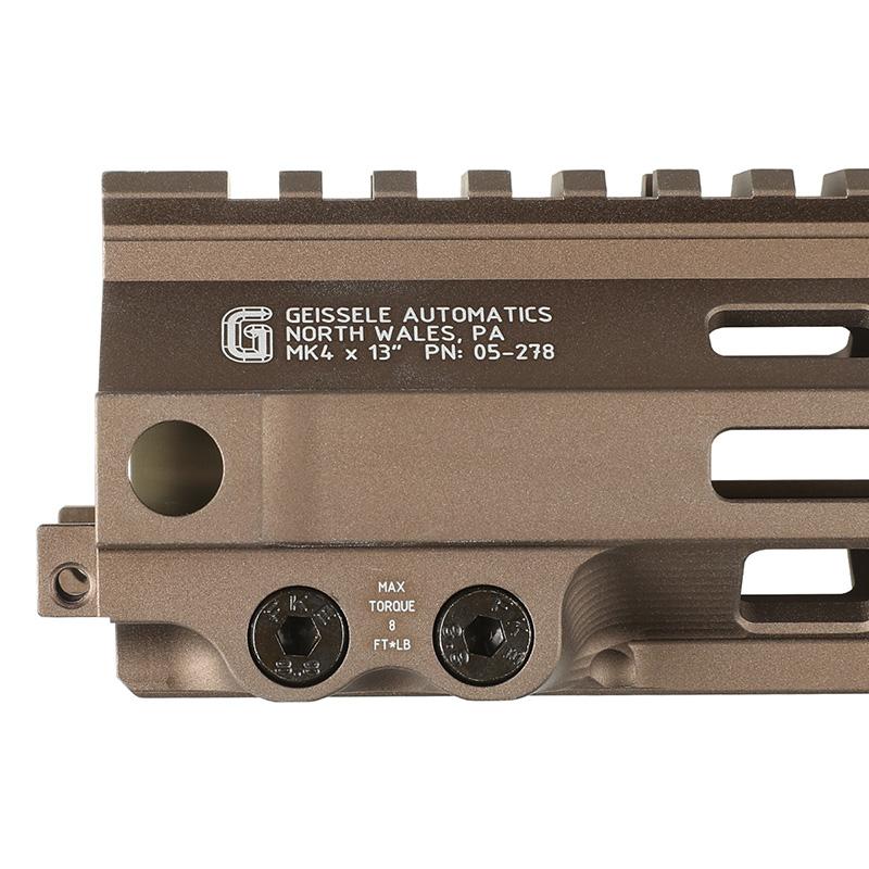 Zparts Geissele Mk4 13inch M-LOKハンドガード (SYSTEMA PTW対応) DDC