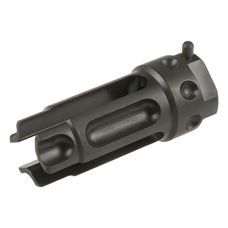 Zparts KAC QDCタイプ 3-Prongスチールフラッシュエリミネーター (14mm