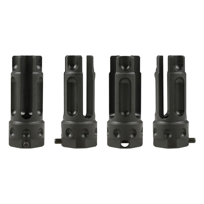 Zparts KAC QDCタイプ 3-Prongスチールフラッシュエリミネーター (14mm
