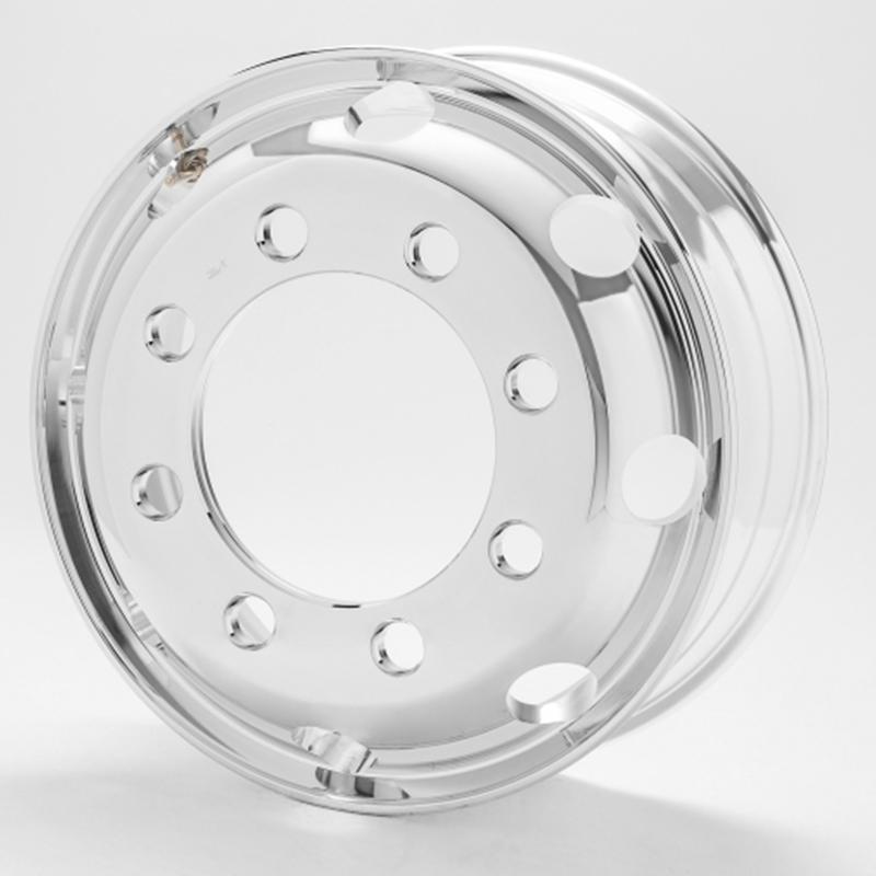 ☆アルミホイール ☆両面鏡仕上げ☆19.5×6.75 ISO規格☆4本