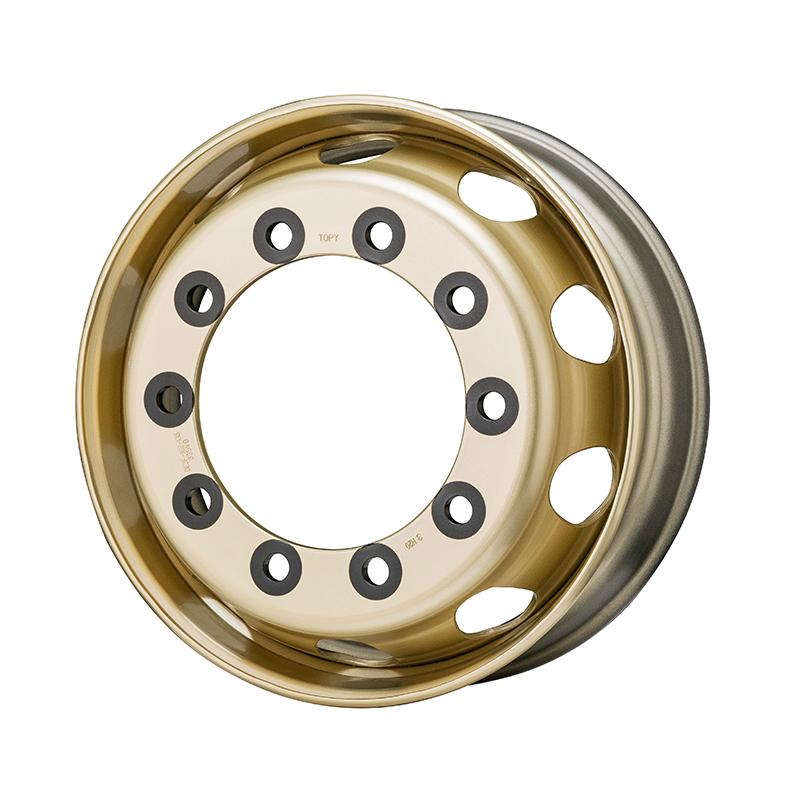 トピー 22.5インチ×7.50(162) 10穴/335 ISO規格 スチールホイール