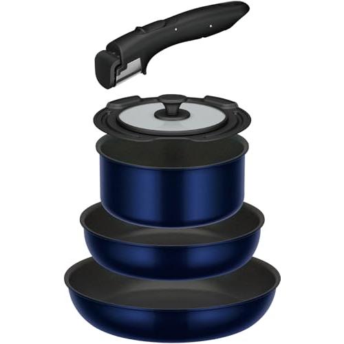 サーモス デュラブルシリーズ 取っ手のとれるフライパン5点セットEA