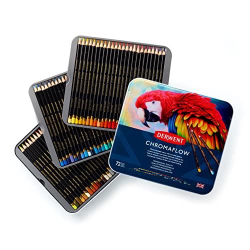 Derwent 国内正規品 ダーウェント 色鉛筆 クロマフロー 72色 Derwent 国内正規品 ダーウェント 色鉛筆 クロマフロー 72色