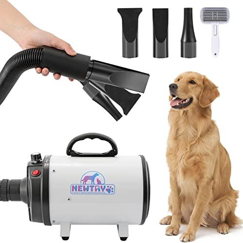 NEWTRY ペットドライヤー 犬用 ペット用 ドライヤー ブロワー 送風機 Amazon | NEWTRY ペットドライヤー 犬用 ペット用 ドライヤー