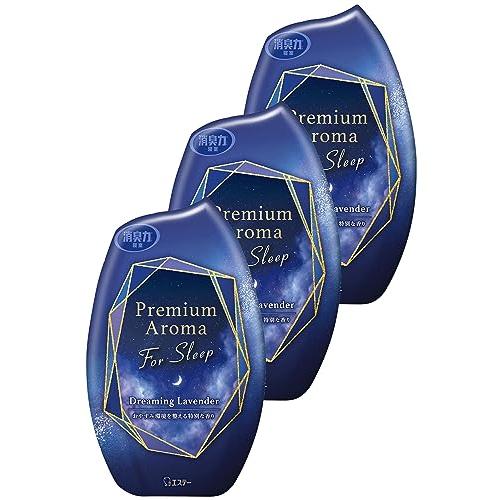 消臭力 プレミアムアロマ For Sleep まとめ買い 部屋用 置き型 ドリーミングラベンダー 400mL×3個 お部屋の消臭力 寝室 ルーム | 