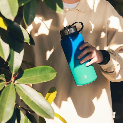 BOTTLE BOTTLE 1000ml 水筒 子供 ステンレス ウォーターボトル 直飲み ストロー付き 保温保冷 二重構造 真空断熱 持ち運び |  | 01