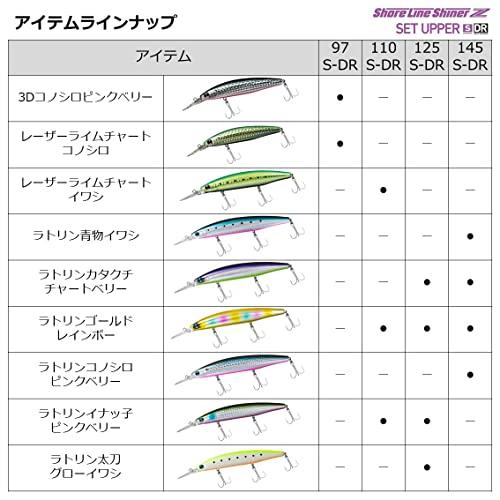 ダイワ(DAIWA) ショアラインシャイナーZ セットアッパー 125S-DR ゴールドレインボー ルアー｜hercules23｜07