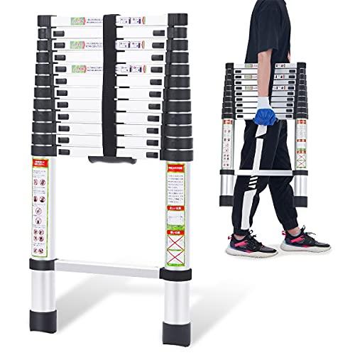 RIKADE 伸縮はしご 耐荷重150kg 軽量 持ち運びやすい 折り畳み RIKADE 伸縮はしご 耐荷重150kg 軽量 持ち運びやすい 折り畳み