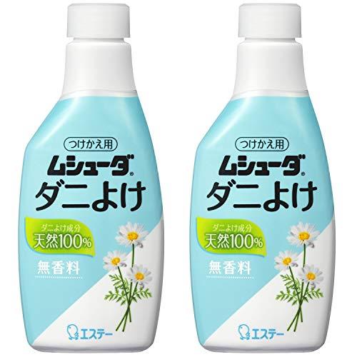 ムシューダ ダニよけ   まとめ買い  スプレータイプ ふとん まくら用 無香料 つけかえ 220ml×2個 ダニ除け スプレー | 
