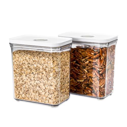 VAKUEN プレミアム真空保存容器 ミディアム2個セット BPAフリー バルブ