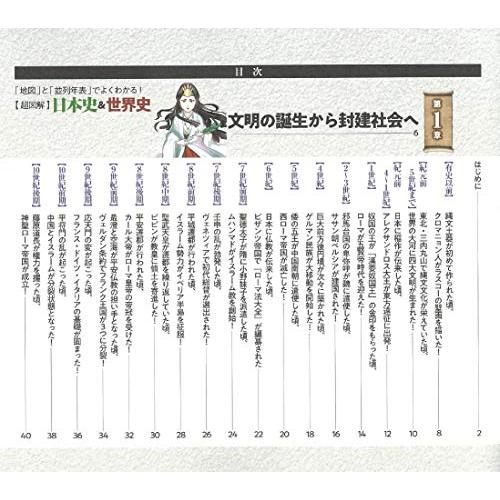 「地図」と「並列年表」でよくわかる  超図解 日本史&世界史｜hercules23｜06