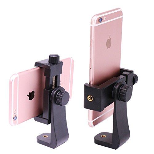 Eoogere アタッチメントホルダー スマートフォン iphone用 一脚三脚 自撮り棒用 アダプターホルダークリップ Manfrotto ミ｜hercules23｜02