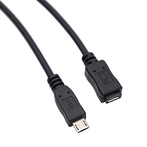 ViViSun Micro USB2.0延長ケーブル ５ピン micro-B オス-メス ５芯線 データ転送&充電対 OTG(ホスト機能)延長対｜hercules23｜03