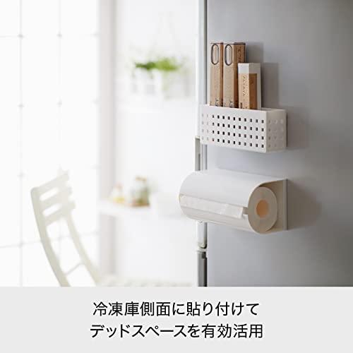 ライクイット ( like-it ) キッチン 小物収納 マグネット収納 強力マグネット キッチンペーパーホルダー ホワイト 冷蔵庫に貼り付けO |  | 01