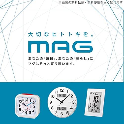 MAG(マグ) 目覚まし時計 電波 デジタル エアサーチミチビキ 環境目安表示機能 バックライト スヌーズ機能付き ホワイト T-727WH-Z｜hercules23｜07