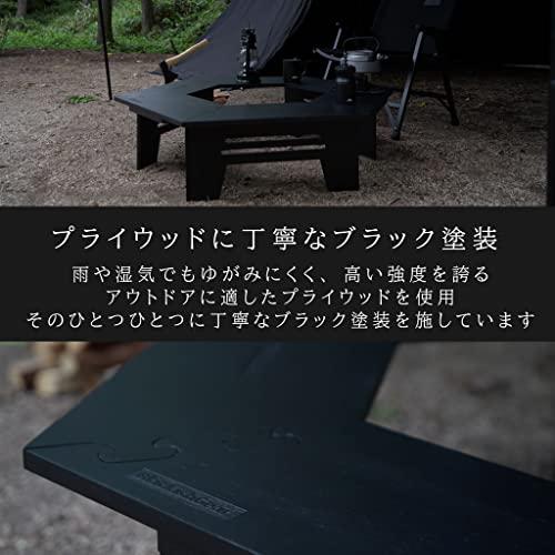 BlackishGear ブラックヘキサテーブル キャンプ アウトドア BlackishGear ブラックヘキサテーブル キャンプ アウトドア