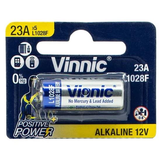 Vinnic 23A アルカリ12V積層電池 10個 L1028F GP23 MN21 A23 LRVO8 L1028｜hercules23｜02