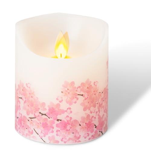 福正堂 仏壇 LEDロウソク 揺らぐ炎葬祭プロ推奨 キャンドル 電池式 LED ろうそく (桜) | 