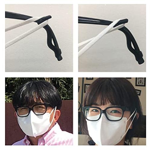 N/A  メガネ着用者 マスク フック 価値 Safe Handy Glasses Mask Hook Silicone : 眼鏡とマスクの着｜hercules23｜02