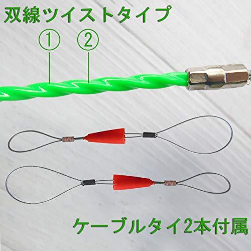 Aewio ロッド径 4.5mm 20m 通線ワイヤー スチールワイヤー 配線 Aewio ロッド径 4.5mm 20m 通線ワイヤー スチールワイヤー 配線
