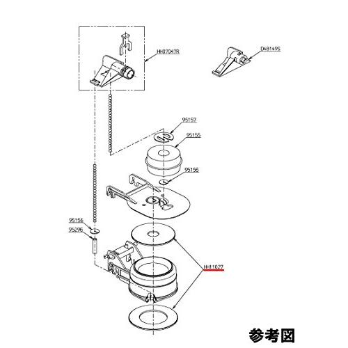 TOTO 排水弁パッキン部 HH11027 |  | 04