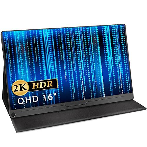 EVICIVモバイルモニター 16インチ 2.5K 2560*1600 IPS 画面比 