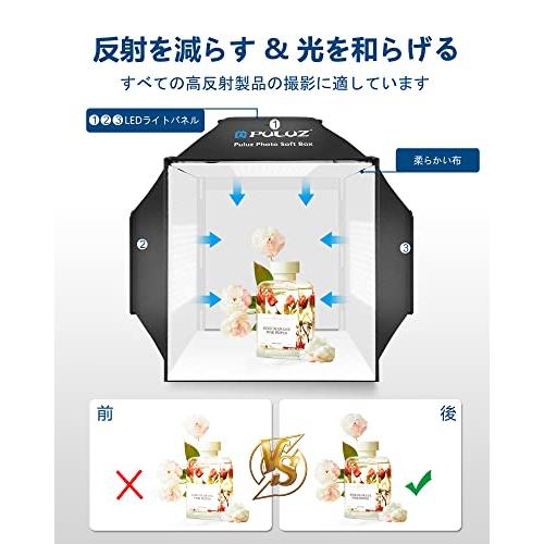 PULUZ撮影ボックス16/40cmポータブル折りたたみ式スタジオソフト PULUZ撮影ボックス16/40cmポータブル折りたたみ式スタジオソフト
