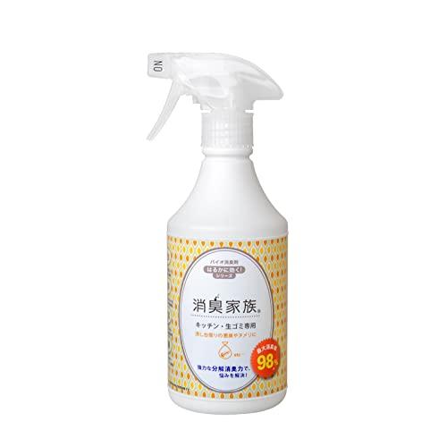 バイオ消臭剤はるかに効く シリーズ「消臭家族 キッチン・生ゴミ専用」５００ｍｌ | 