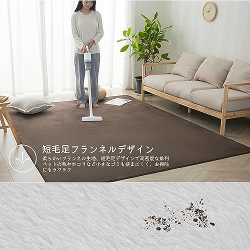 HARUMIN カーペット ラグ ラグマット 洗える 200×250cm 約3畳