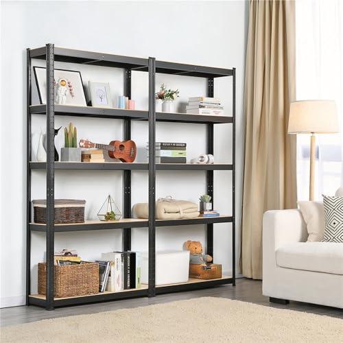 Yaheetech スチールラック キッチンラック 5段 幅90 奥行30 高さ180