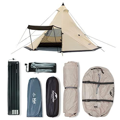 Naturehike ワンポールピラミッドテント3-4人用4シーズン