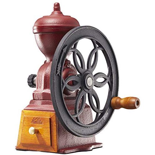 カリタ Kalita コーヒーミル 鋳物 手挽き 手動 ダイヤミル レッド N  