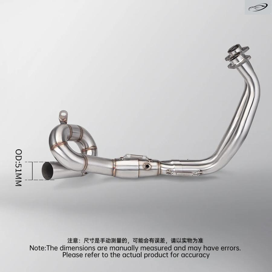 並行輸入品 MT07 2014-2023用オートバイフルエキゾーストシステム