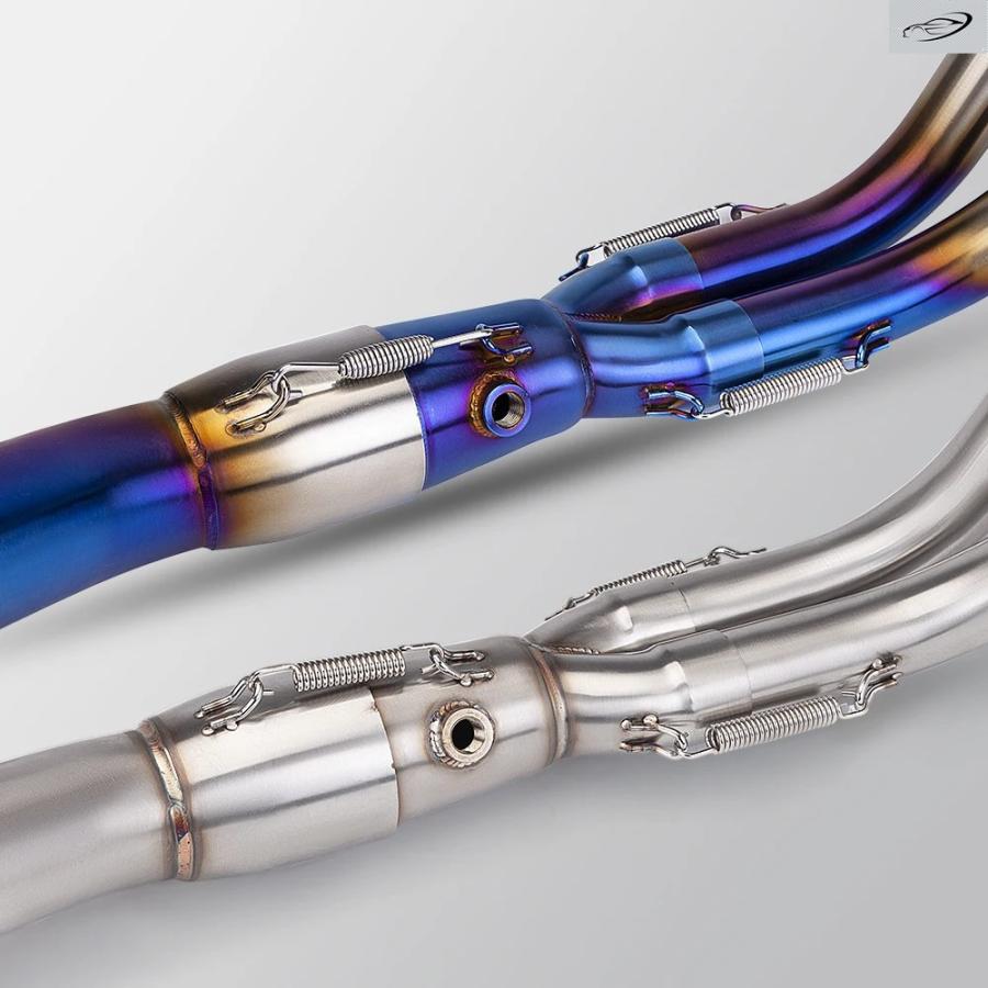 並行輸入品 MT07 2014-2023用オートバイフルエキゾーストシステム
