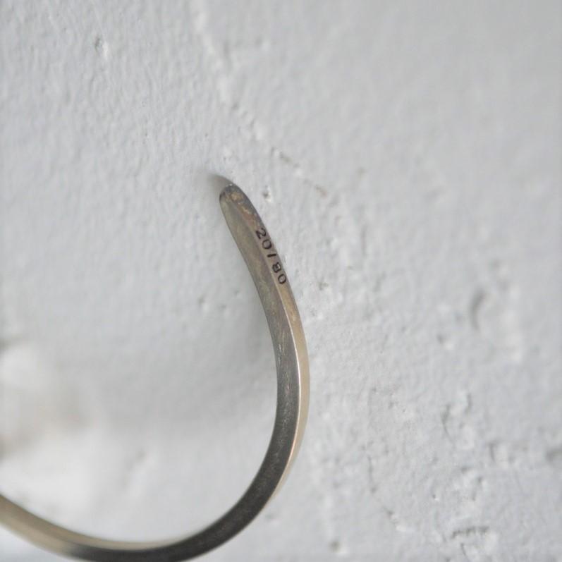 20/80｜トゥエンティーエイティー TWENTY EIGHTY SILVER IDバングル2mm/AB005 |  | 06