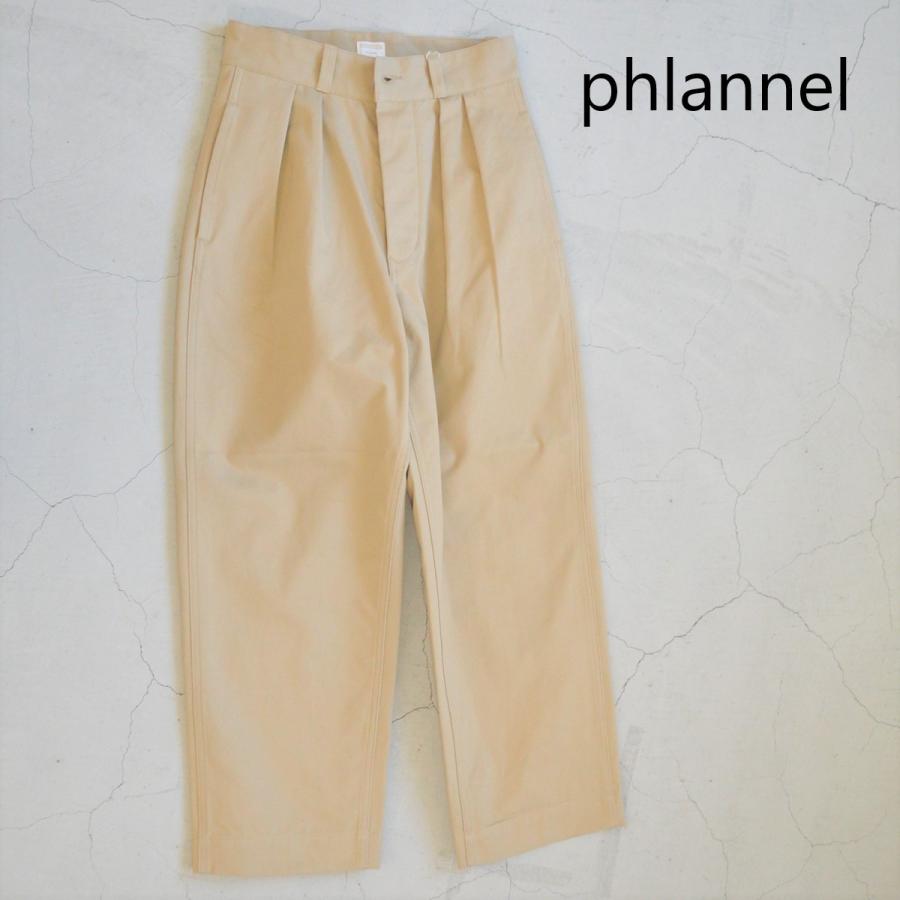 Phlannel sol｜フランネル 2タックチノパン FA-188(women's 
