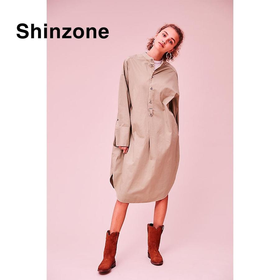 宅配便配送 ダブルカフシャツワンピース 19smsop51 シンゾーン ザ Shinzone The シンゾーン ワンピース チュニック Www Varney Com Br