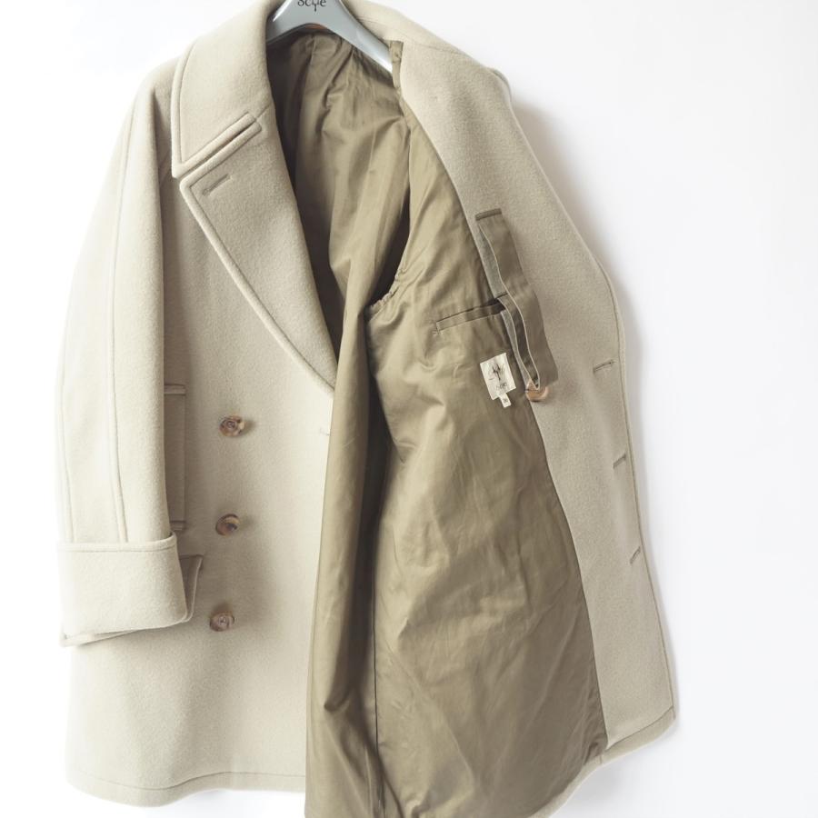 SCYE｜サイ Wool And Cashmere Melton Cape Coat/1220-73092 | Scye | 08