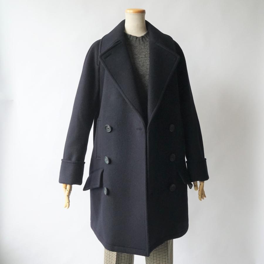 SCYE｜サイ Wool And Cashmere Melton Cape Coat/1220-73092 | Scye | 07