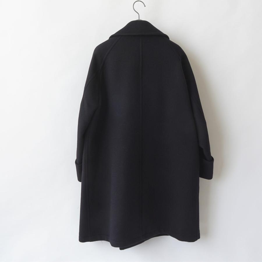 SCYE ｜サイ Wool And Cachmere Melton Over Sised Pea Coat /1221-73018 | Scye | 01