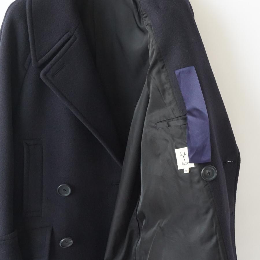 SCYE ｜サイ Wool And Cachmere Melton Over Sised Pea Coat /1221-73018 | Scye | 09
